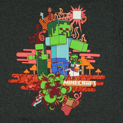 Minecraft Shirt Boy's Nitwit Villager Zombie Duck Short Sleeve Tee