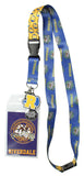 Riverdale ID Lanyard Badge High School Bulldogs With 1.5" Rubber Charm Pendant