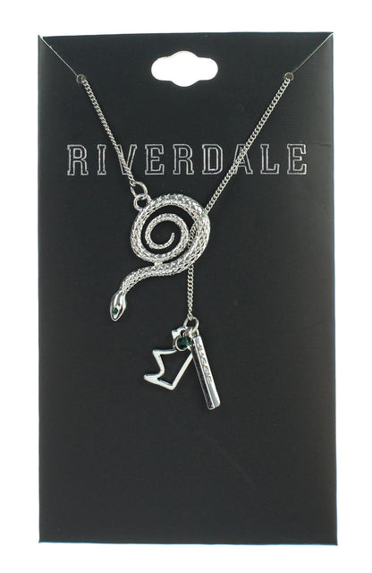 Riverdale Teen Drama TV Series Serpent Juggie Charm Necklace