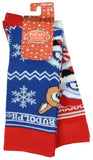 Rudolph The Red-Nosed Reindeer Adult Crew Socks 2 Pack