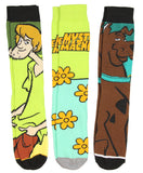 Scooby-Doo! Socks Adult Mystery Machine and Scooby 3 Pack Mid-Calf Crew Socks