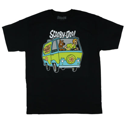 Scooby-Doo Shirt Men's Shaggy Scooby Mystery Machine Short Sleeve Tee