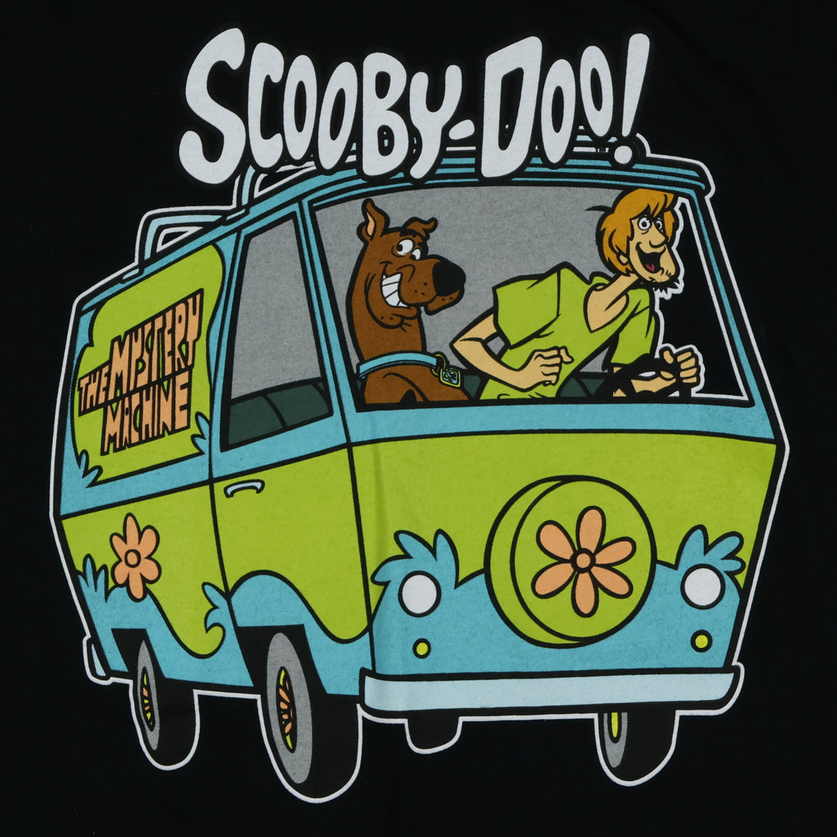 Scooby-Doo Shirt Men's Shaggy Scooby Mystery Machine Short Sleeve Tee