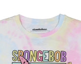 Spongebob Squarepants Girls' Pastel Tie Dye Kids T Shirt Tee