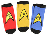 Star Trek Socks Original Series Ankle No-Show Socks (3 Pack)