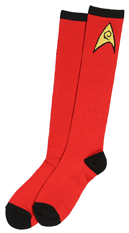 Star Trek The Original Series Adult Uniform Knee High Socks