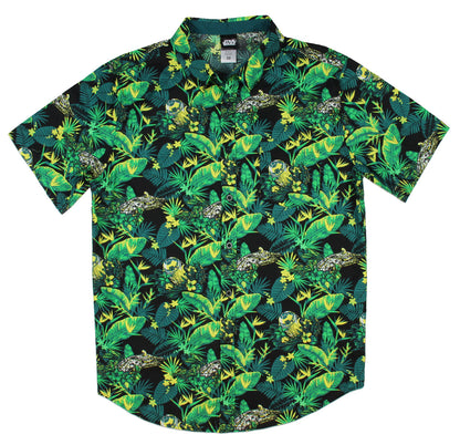 Star Wars Men's Millennium Falcon And R2-D2 Hawaiian Shirt Adult