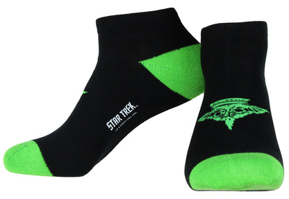 Star Trek Next Generation Races Multi Pack Mens No Show Socks 5 Pack