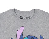 Disney Lilo & Stitch Mens' Happy Pose Stitch Character Design T-Shirt