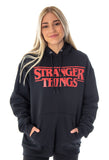 Stranger Things Adult Men's Stranger Things Logo Licensed Pullover Hoodie
