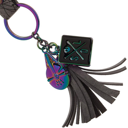 Star Wars Han Solo PU Strap With Holographic Millennium falcon and Fringe Tassel