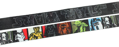 Star Wars Multi Character Lanyard with ID Badge Holder and PVC Charm