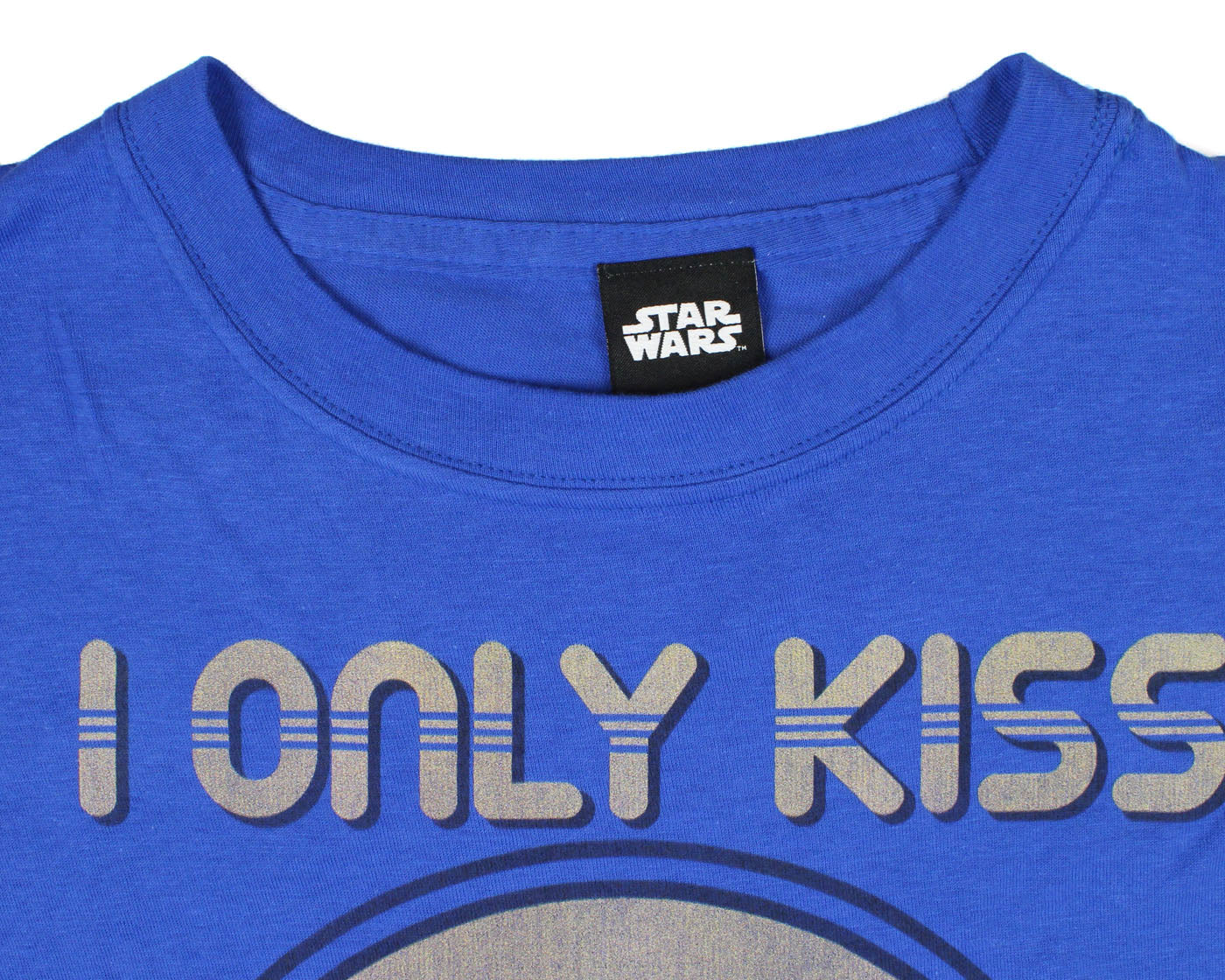 Star Wars Han Solo And Leia I Only Kiss Rebels Juniors T-Shirt (Small)