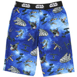 Star Wars Boys' Youth Starfighter Spaceships Pajama Sleep Shorts