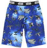 Star Wars Boys' Youth Starfighter Spaceships Pajama Sleep Shorts
