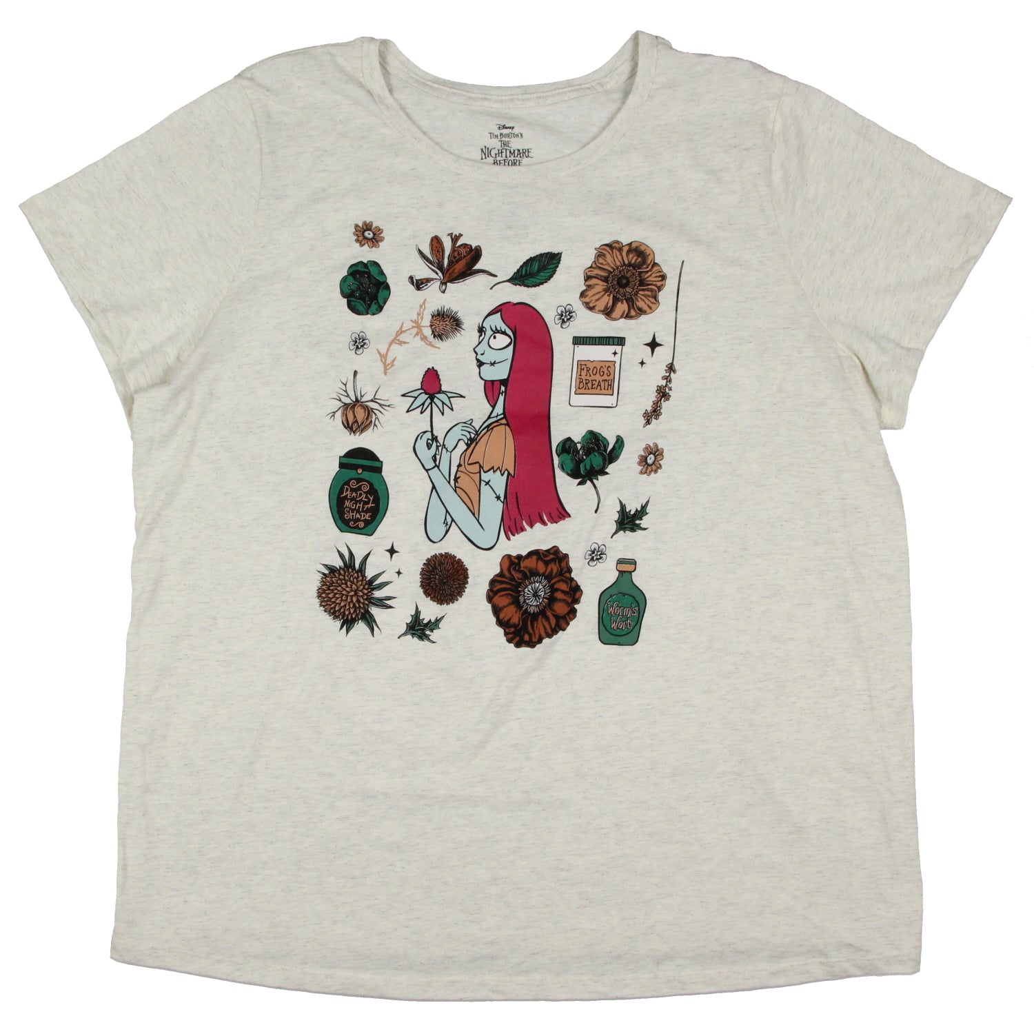 The Nightmare Before Christmas Women's Sally Potions Plus Size Adult T Shirt