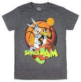 Looney Tunes Men's Space Jam Bugs and Daffy Tune Squad T-Shirt Adult