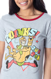 Scooby-Doo Juniors Zoinks Ruh Roh Ringer T-Shirt
