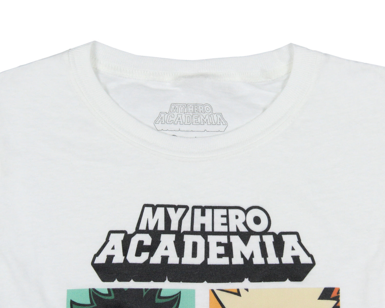 My Hero Academia Girls' Shirt Plus Ultra! Character Grid T-Shirt Tee Kids
