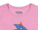 Sonic The Hedgehog Girls' Classic Sonic Face Kids Video Game T-Shirt