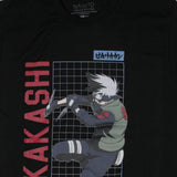 Naruto Shippuden Men's Kakashi Hatake Character Adult T-Shirt