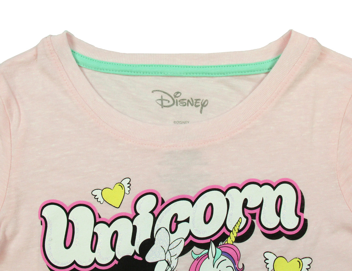 Disney Minnie Mouse Girls' Unicorn Queen T-Shirt