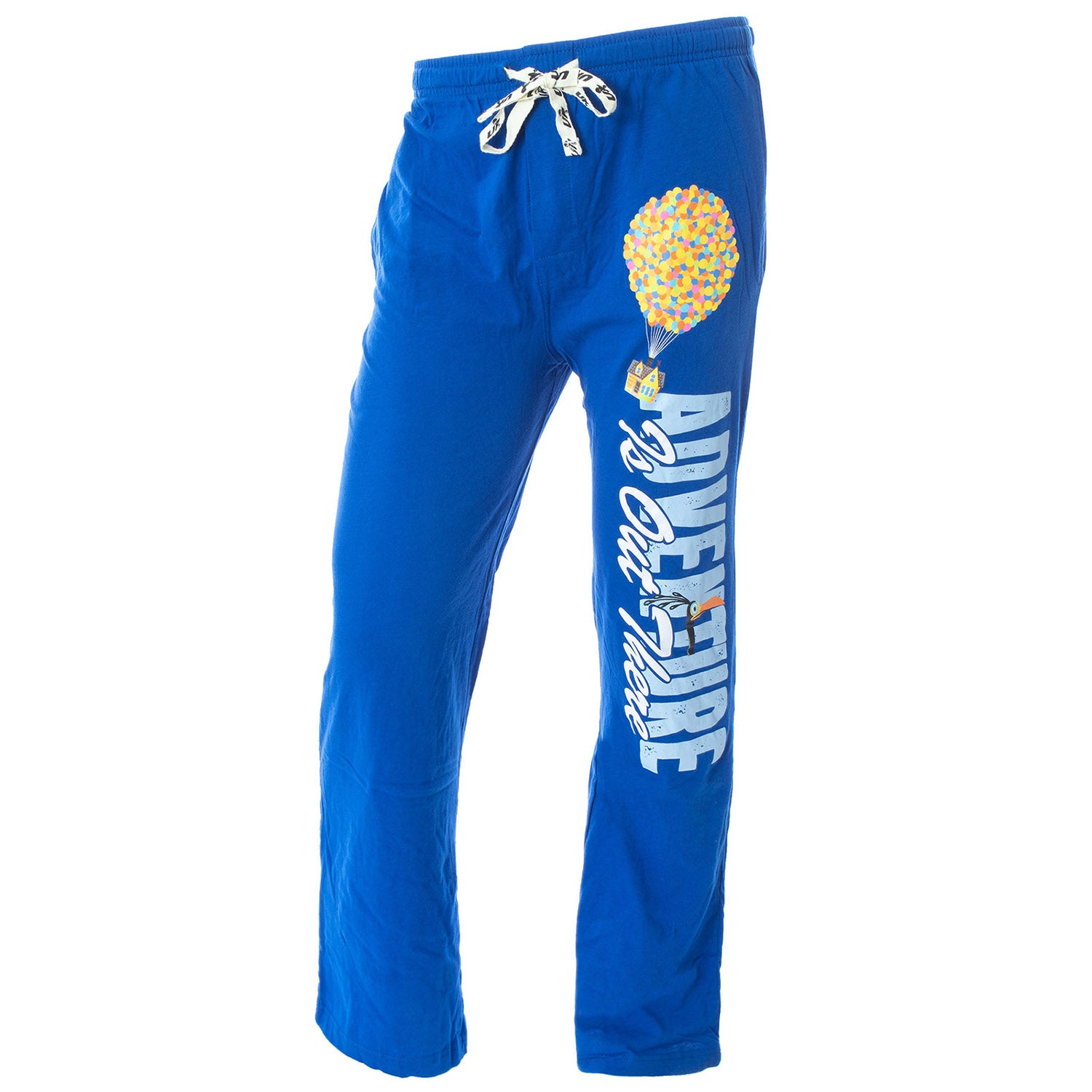 Disney UP Men's Adventure Is Out There Floating Balloon House Pajama Pants