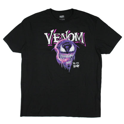 Marvel Venom Men's WE ARE VENOM Detailed Character Face T-Shirt Tee