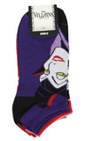 Disney Villains Socks Womens' 5 Pack Ankle No Show Socks