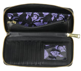 Loungefly Disney Villains Allover Print Zip Around Wallet