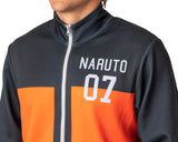 Naruto Shippuden Mens' Uzumaki Symbol Team 07 Costume Jacket