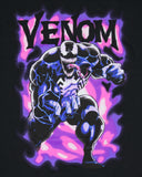 Marvel Comics Men's Spider-Man Venom Purple Smoke Character Adult T-Shirt