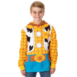 Disney Boy's Toy Story Woody The Cowboy Pullover Costume Hoodie