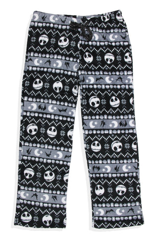 The Nightmare Before Christmas Women's Jack Skellington Plush Pajama Pants (3XL)