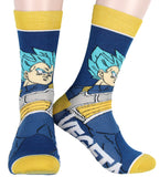 Dragon Ball Z Character Socks Goku Vegeta Frieza 5 Pack Adult Crew Socks