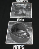 Star Wars The Mandalorian The Child Photo Album Snacks Naps Juniors Shirt