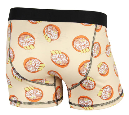 Naruto Shippuden Boxers Men's Ichiraku Ramen Noodle Soup Boxer Briefs Underwear