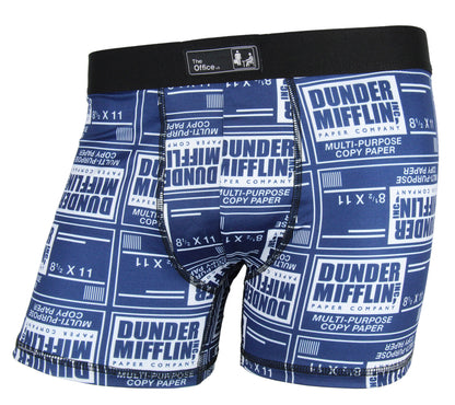The Office Men's Dunder Mifflin Paper Inc. Company Boxer Briefs Underwear