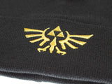 Legend Of Zelda Wingcrest Triforce Knit Cuff Beanie Hat Cap