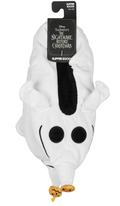 Nightmare Before Christmas Zero Ghost Dog Slipper Socks No-Slip Sole