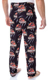 Jurassic Park Men's Allover Pattern Sleep Lounge Pajama Pants