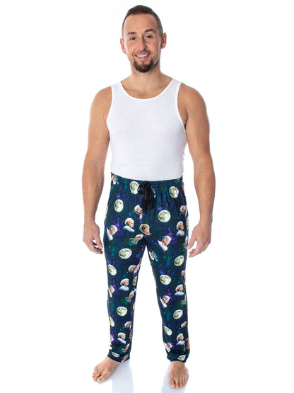 Golden Girls Men's 4 Character Moon Allover Sleep Lounge Pajama Pants