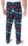 Dungeons and Dragon Men's Allover Game Dice Print Lounge Pajama Pants