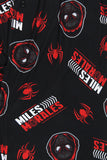 Marvel Spiderman Miles Morales Men's Allover Pattern Adult Pajama Pants