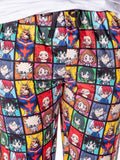 My Hero Academia Men's All Might And Students Allover Character Pajama Pants
