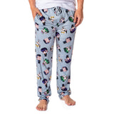 Jojo's Bizarre Adventure Men's Chibi Character Adult Lounge Pajama Pants