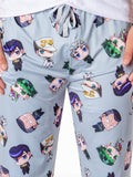 Jojo's Bizarre Adventure Men's Chibi Character Adult Lounge Pajama Pants