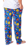 Sesame Street Men's Allover Character Head Adult Lounge Pajama Pants