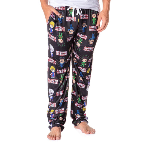 Hunter X Hunter Men's Gon Killua Kurapika Leorio Lounge Pajama Pants