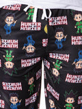 Hunter X Hunter Men's Gon Killua Kurapika Leorio Lounge Pajama Pants